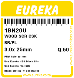 1BN20 - Wood Screw -1BN20_Label_T